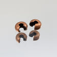 229-152.SLC.jpg 4mm Antique Copper Crimp Cover -12pk Image