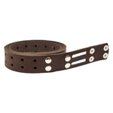 100-2039.SLC.1.jpg 1 1/2" Brown Hermann Oak Double Hole Belt Blank w/ Snaps Image