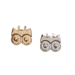 Owl Push Lock Clasp