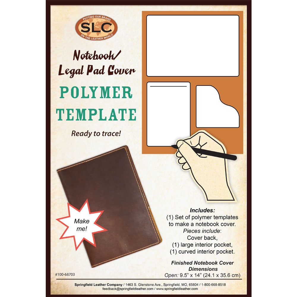 100-68703.SLC.1.jpg Notebook-Legal Pad Cover Poly Template Image