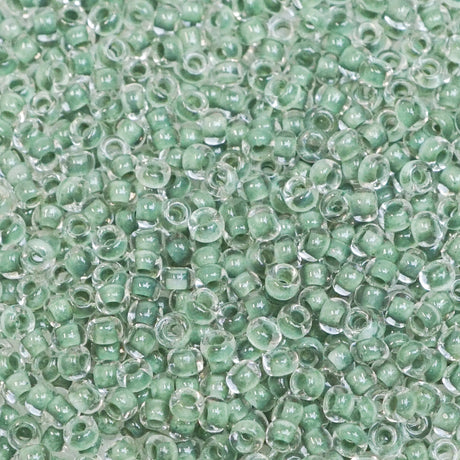 229-106.SLC.1.jpg Seed Beads 10/0 Dark Olive Crystal Lined - 20g Image