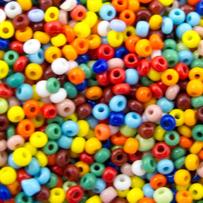 Seed Beads 10/0 Opaque Assorted - 20g