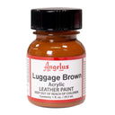 Luggage Brown Angelus Leather Acrylic Paint, 1-ounce size