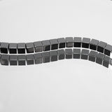 Cube Hematite Strand - 4x4mm