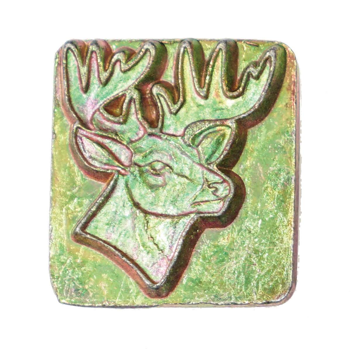 011-8834101.SLC.02.jpg Deer Head (Left) - 3D Stamp Image