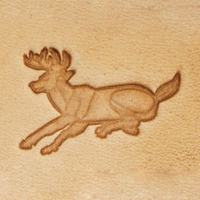 Leaping Deer (Left) - 3D Stamp