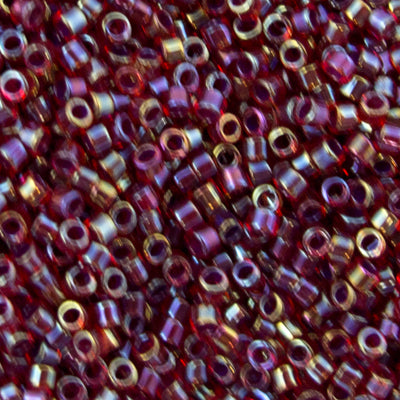 45-113296.SLC.jpg Delica Bead - Cranberry Red AB Lined DB296 Image