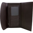 195-2508.SLC.jpg CF Chocolate Ladies Clutch Interior Image