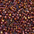 45-1131750.SLC.jpg Delica Bead - Sparkle Beige Lined Root Beer DB1750 Image