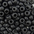 45-69401.SLC.jpg 6/0 Seed Beads - Matte Black 20g Image