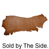 8/9oz Drum Dyed Sandy Brown Harness Side