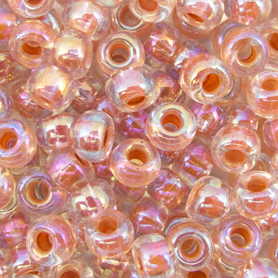 45-69275.SLC.jpg 6/0 Seed Beads - Dark Peach Crystal 20g Image