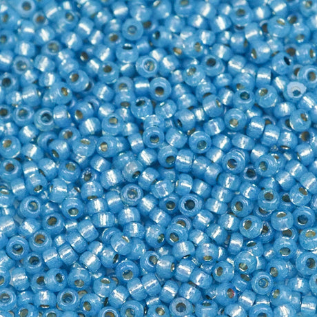 45-1194242.SLC.1.jpg 11/0 Seed Bead - Duracoat Silver Lined Powder Blue 24g Image