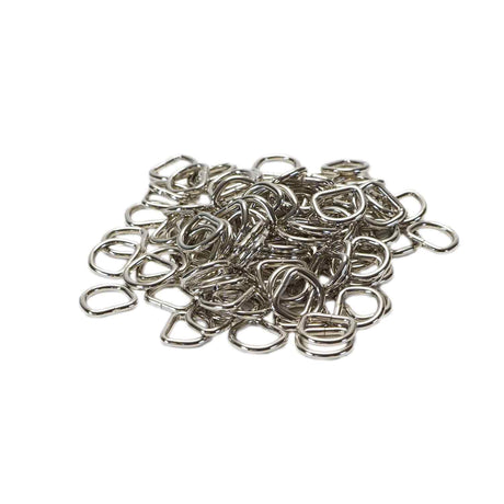 4-110111.SLC.03.jpg Half Inch Nickel Plate Unwelded D-Ring100 Pack Image