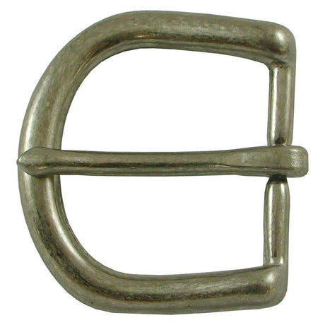 111-158302.SLC.jpg 1 ½" Heelbar Buckle - Antique Nickel Plate Image