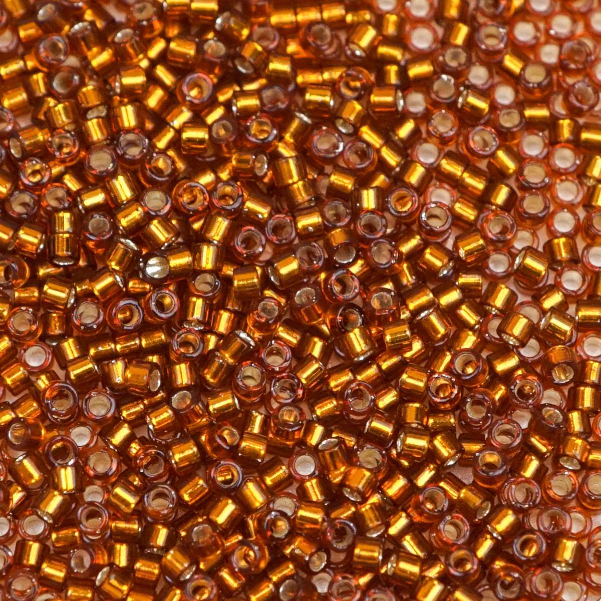 45-113144.SLC.1.jpg Delica Bead - Silver Lined Amber DB144 Image