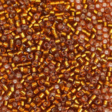 45-113144.SLC.1.jpg Delica Bead - Silver Lined Amber DB144 Image