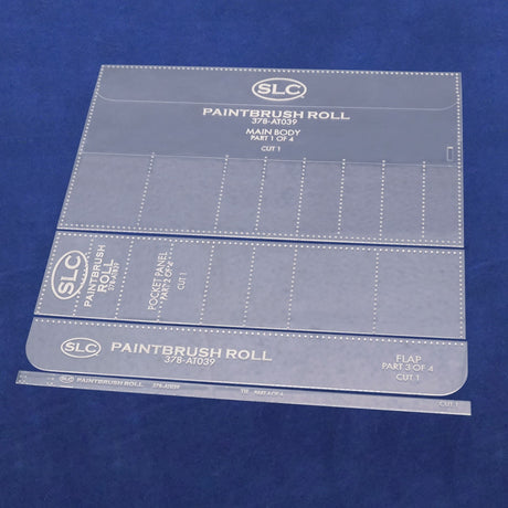 378-AT039.SLC.02.jpg Acrylic Template - Paint Brush / Tool Roll Image