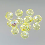 8mm Jonquil AB Bead Strand - Firepolished