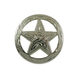 378-798901.SLC (1).jpg ¾" Engraved Ranger Star Concho Image