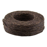 Nyltex Wax Thread - Dark Brown 25yd