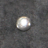 5mm Round Beads - Silver Plate 100pk