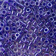 45-113923.SLC.jpg Delica Bead - Sparkling Violet Lined Crystal DB923 Image