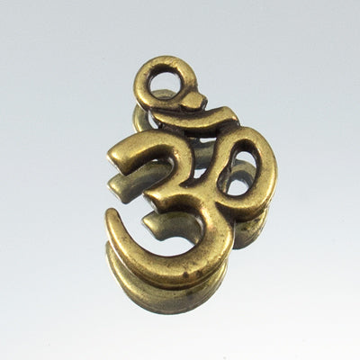 244-229825.SLC.jpg Aum Charm Pendant - Antique Gold Image