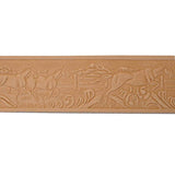100-456805.SLC.02.jpg 1-1/2" Embossed Horse Name Space Belt Strip Image
