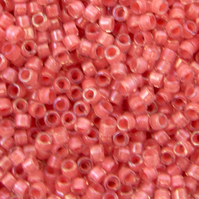 45-113070.SLC.jpg Delica Bead - Lined Rose/Pink AB DB070 Image