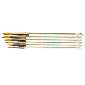 Aqualon Brush Set - Round 6pk