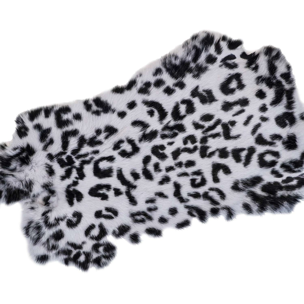 609-5.SLC.2.jpg Printed Rabbit Skin - Snow Leopard Image