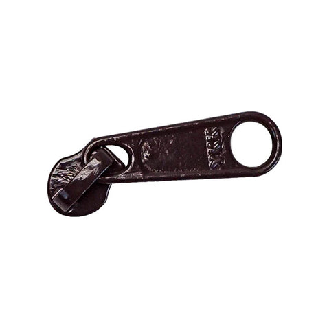 129-135202.SLC.01.jpg YKK Narrow Zipper Pulls - Brown Image
