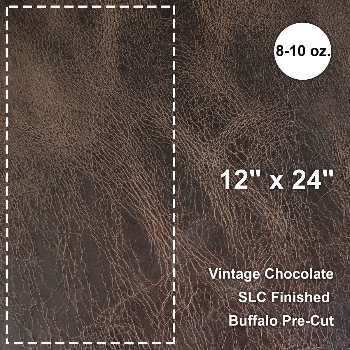 133-422404.SLC.1.jpg 12"x24" Vintage Chocolate Buffalo Pre-Cut Image