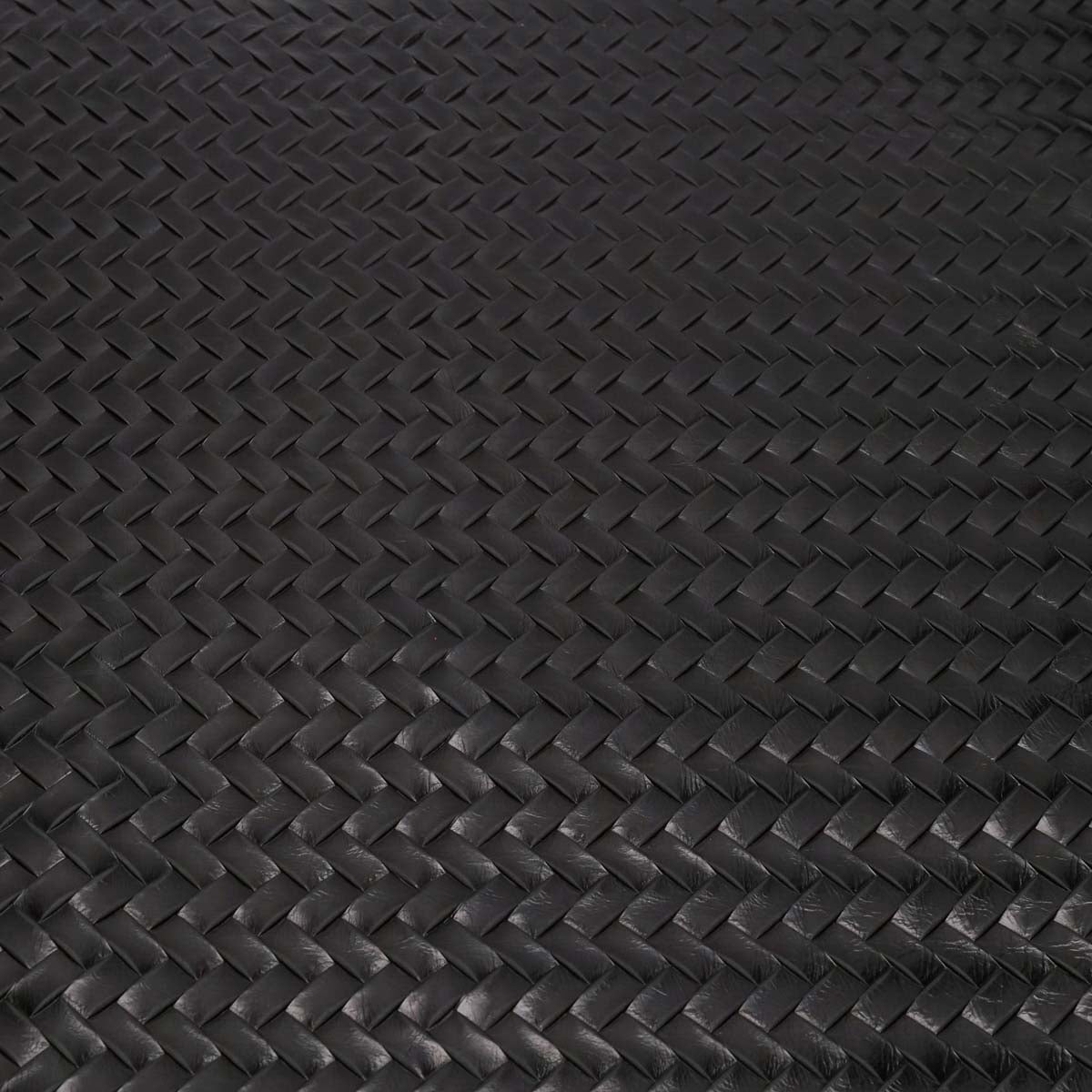 BREC.Black.03.jpg Braided Embossed Cow Image