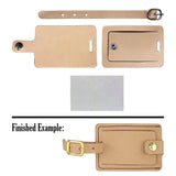Luggage Tag Kit - Natural