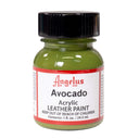 Angelus Leather Acrylic Paint, Avocado, 1-ounce size