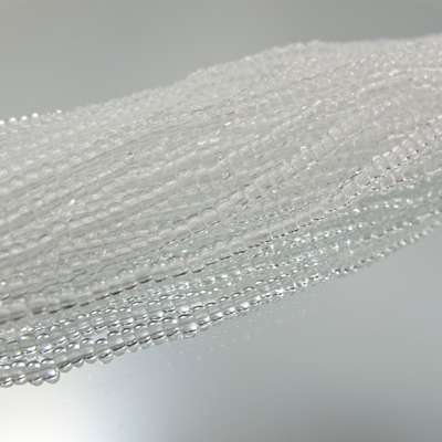 26-110012.SLC.jpg Seed Beads 11/0 Transparent Crystal - 20g Image