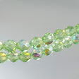 339-119.SLC.jpg 8mm Peridot AB Bead Strand - Firepolished Image