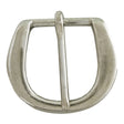 4-158804.SLC.jpg ¾" Heel bar Buckle - Soild Brass/Nickel Plate Image