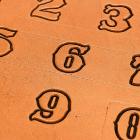 1" Standard Number Stamp Set