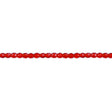 339-19.SLC.1.jpg 3mm Siam Ruby Bead Strand - Firepolished Image
