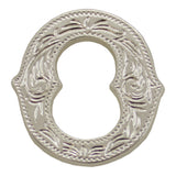 3/4" (O) Alphabet Letter - Silver