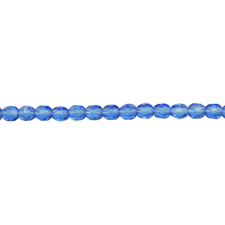 339-39.SLC.1.jpg 4mm Sapphire Bead Strand - Firepolished Image