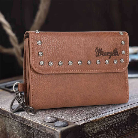 WTFW.Brown.01.jpg Wrangler Tri-Fold Wallet Image