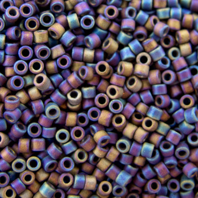 45-113884.SLC.jpg Delica Bead - Brown AB Opaque Matte DB884 Image