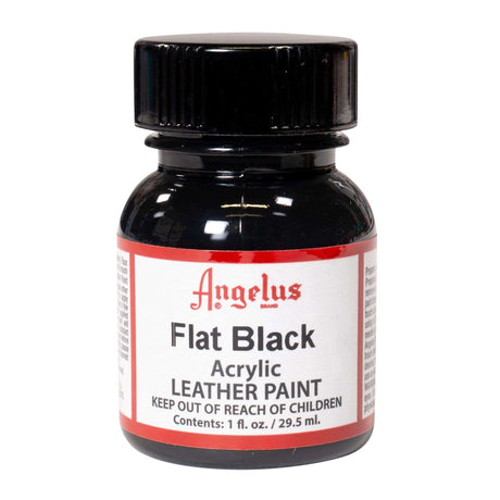 ALAP.Flat Black.1oz.01.jpg Angelus Leather Acrylic Paint Image