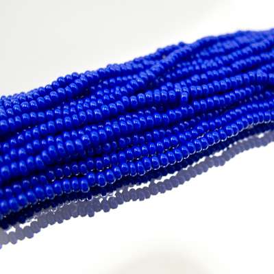 26-110260.SLC.jpg 11/0 Seed Beads - Opaque Royal Blue 20g Image