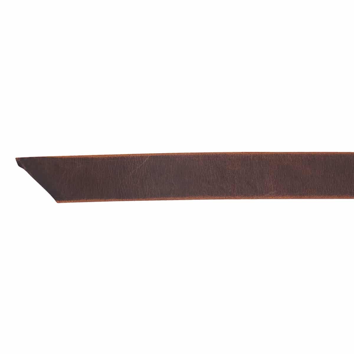 100-963.SLC.03.jpg 1 1/2" Crazy Horse Buffalo Belt Blank W/O Snaps Image