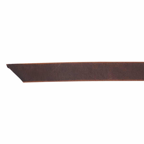 100-963.SLC.03.jpg 1 1/2" Crazy Horse Buffalo Belt Blank W/O Snaps Image